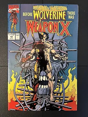Buy Marvel Comics Presents #72 (Marvel 1991) 1st Weapon X ~ VF/NM • 23.71£