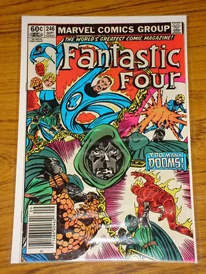 Buy Fantastic Four #246 Vol1 Marvel Comics Dr Doom Battle September 1982 • 8.99£