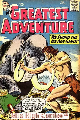 Buy MY GREATEST ADVENTURE (1955 Series) #40 Very Good Comics Book • 93.45£