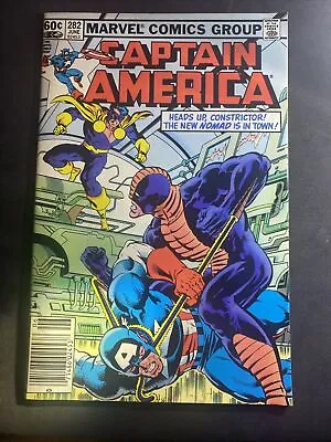 Buy Captain America #282(Marvel 1983) ~ 1st App. Of Jack Monroe As Nomad • 9.45£