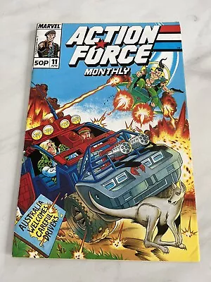 Buy Action Force Monthly #11, 1989, Marvel Comic • 6.50£