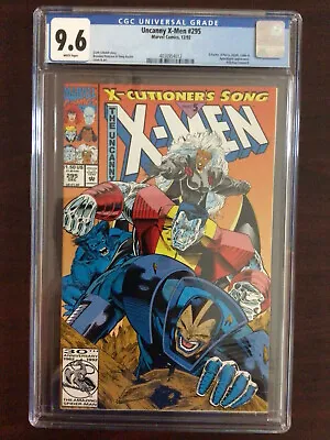 Buy CGC 9.6 Uncanny X-Men 295 X-Cutioner's Song White Pages • 40.21£