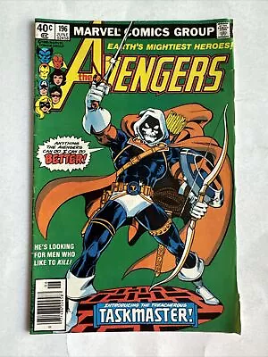 Buy Avengers #196 1st Appearance Taskmaster George Perez! Marvel 1980 • 55.60£