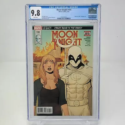Buy Moon Knight #191 2018 1st App Of Diatrice Alraune CGC 9.8 WHITE PAGES  • 99.94£