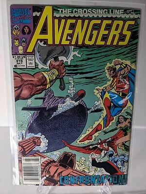 Buy Avengers #319 (1990) NEWSSTAND Edition! Marvel Comics. 12 PICTURES ===== • 3.43£