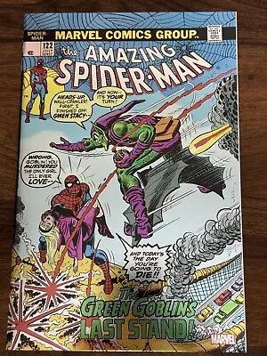 Buy Amazing Spider-man #122_unknown Comics Exclusive Foil Facsimile Virgin Variant! • 2.70£