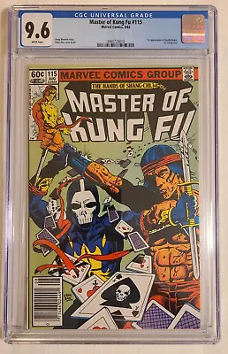 Buy Master Of Kung Fu #115 Newsstand Edition Cgc 9.6 1982 4060729010 • 64.25£