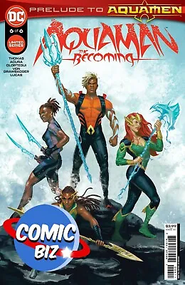 Buy Aquaman The Becoming #6 (2022) 1st Printing Main Cover Talaski Dc Comics • 3.65£