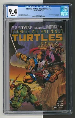 Buy Teenage Mutant Ninja Turtles #47, CGC 9.4, 1st Space Usagi Yogimbo, Mirage 1992 • 112.51£