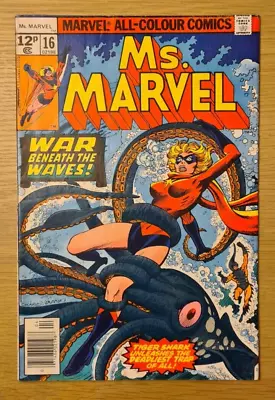 Buy Ms Marvel #16 - Marvel - 1978 - First Cameo Mystique/Raven Darkholme - FN/VFN • 36.99£