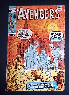 Buy Avengers #85 Marvel Comics 1st Team Appearance Of The Squadron Supreme F- • 89.99£