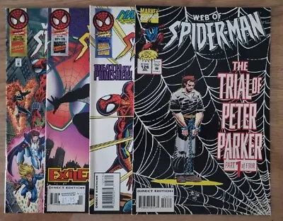 Buy Web Of Spider-Man (1985 1st Series) Issues 126, 127, 128 And 129D • 10.80£