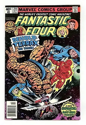 Buy Fantastic Four #211N VG 4.0 1979 • 9.88£