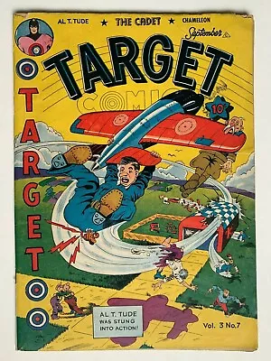 Buy TARGET COMICS Vol.3 #7, Novelty Press, 1942, Our Grade 4.5 • 86.52£