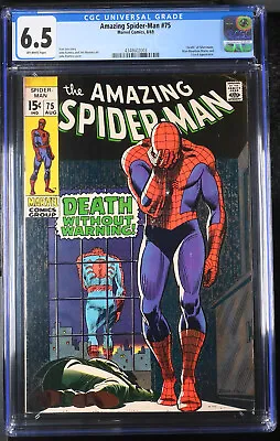 Buy Amazing Spider-Man #75 John Romita Cover/Art CGC 6.5 • 139.76£