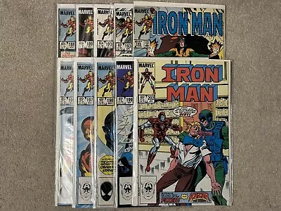 Buy 10 Iron Man Comics, #188, 189, 190, 193, 195, 196, 197, 198, 199, 202 • 25£
