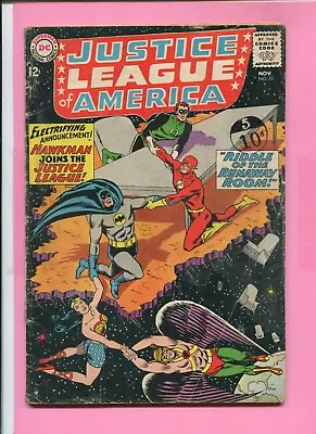 Buy Justice League Of America # 31 - Hawkman Joins - Mike Sekowsky Art - Hot - Film • 9.99£