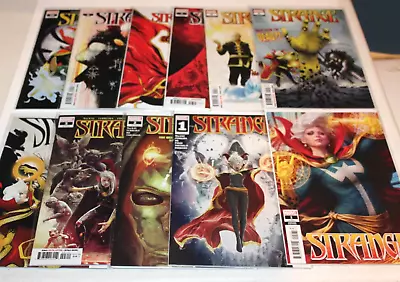 Buy Complete Set Doctor Dr Strange Comic 1 2 3 4 -10 W Variant NM 2022 Artgerm Clea • 22.46£