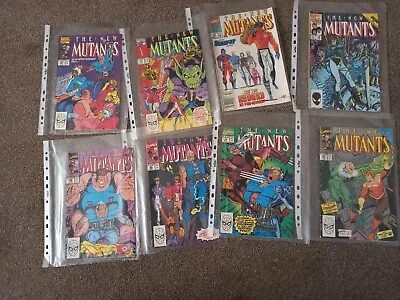 Buy 8 The New Mutants Comics • 9.99£