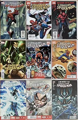 Buy Amazing Spider-man, Marvel 9 Comic Bundle, 2003-16, Menace 1st Appearance, Vgc • 33.99£