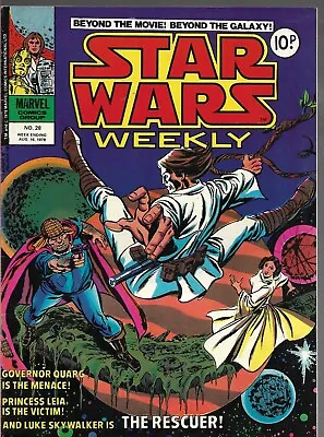 Buy STAR WARS WEEKLY #28 - 1978 - Marvel Comics Group UK (S) • 4.99£