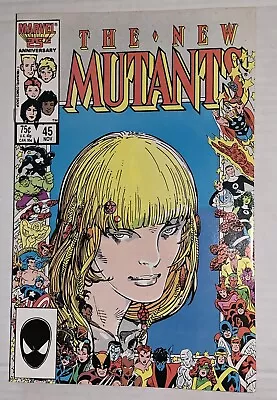 Buy The New Mutants #45. 1986.  • 5.91£