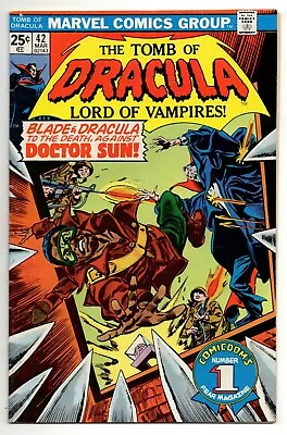 Buy Tomb Of Dracula Vol 1 No 42 Mar 1976 (VFN-) (7.5) Marvel, Bronze Age (1970-1979) • 19.99£