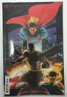 Buy Batman Superman Issue No. #21 - Kaare Andrews Cardstock Variant - NM - DC Comics • 5.49£