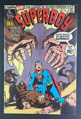 Buy Superboy (1949) #172 FN/VF (7.0) Neal Adams Cover 1st App Yango Super Ape • 19.85£