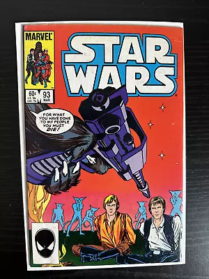 Buy Star Wars #93 VF+ 1985 Marvel Comics • 6.42£
