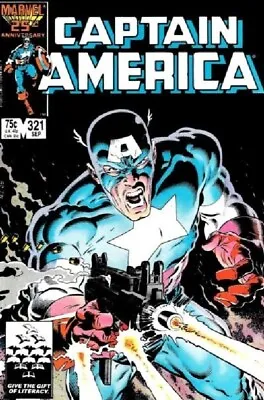 Buy Captain America (Vol 1) # 321 (VryFn Minus-) (VFN-) Marvel Comics AMERICAN • 8.98£