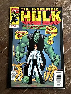 Buy The Incredible Hulk #474 (Marvel 1999) Key Last Issue HTF VF • 11.99£