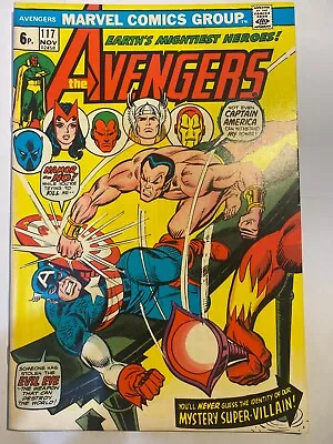Buy THE AVENGERS #117 Marvel 1973  UK Price High Grade VF/VF+ • 19.95£