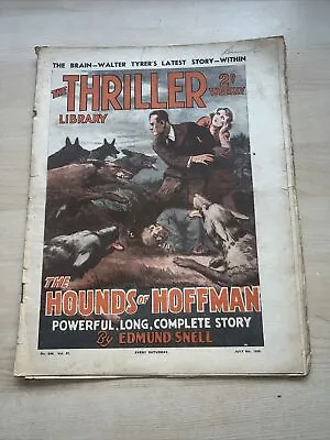Buy Rb282- The Thriller Library, The Hounds Of Hoffman, No. 544, Vol. 21. 1939 • 10£