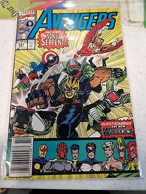 Buy Avengers, Vol. 1 #341 - Marvel Comics (Nov’91)  - Rage Of Angels • 1.50£