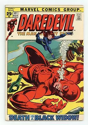 Buy Daredevil #81 FN- 5.5 1971 • 38.38£