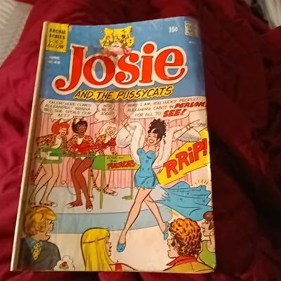 Buy Josie And The Pussycats 48 Archie 1970 2nd Pussycats Cover Appearance Bronze Age • 14.03£
