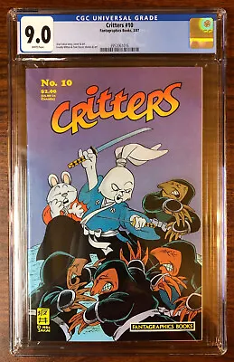 Buy M3833: Critters #10, Vol 1, 9.0 Graded CGC • 157.59£