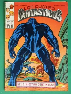 Buy FANTASTIC FOUR #64 1st APP OF THE INTERGALACTIC SENTRY SPANISH MEXICAN NOVEDADES • 15.78£