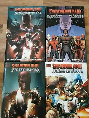 Buy 4 X Marvel Shadowland Graphic Novels • 35£