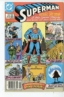 Buy Superman #423 Sept 1986 DC Last Issue Alan Moore Curt Swan • 11.18£