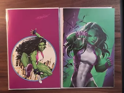 Buy Sensational She-Hulk #1 (179) ( Dec 2023) Signed Mayhew! And Leirix Variant  • 36.04£