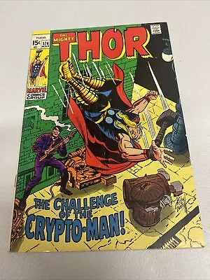 Buy Thor #174 March 1970 Marvel Comics Jack Kirby Art 1st Crypto-Man Mid Grade • 24.10£