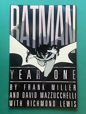 Buy BATMAN Year One TPB FN (1988) 1st Titan Edition Graphic Novel Mazzuchelli • 8.99£