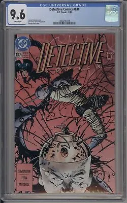 Buy Detective Comics #636 - Cgc 9.6 - Direct Edition • 48.22£