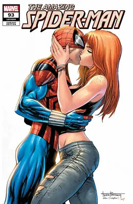 Buy Amazing Spider-man #93 (tyler Kirkham Exclusive J. Scott Campbell Homage) Nm/m • 14.22£