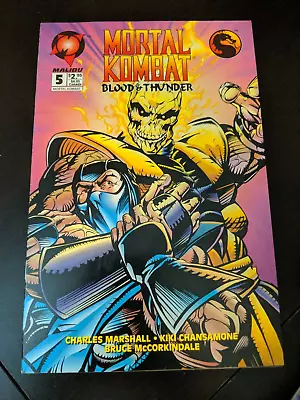 Buy Mortal Kombat: Blood & Thunder #5 Malibu Comics November 1994 Scorpion • 11.97£
