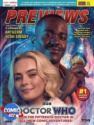 Buy Previews Magazine Volume #427 April 2024 + Free Marvel Previews & Dc Connect • 7.45£