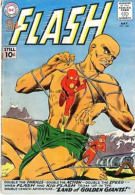 Buy Flash   # 120   VERY GOOD    May  1961    Flash & Kid Flash Team-up For 1st Time • 90.66£