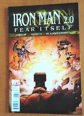 Buy Iron Man 2.0 #6 - Marvel Comics 1st Print 2011 Series • 6.99£